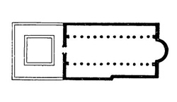 Рим. Базилика Санта Сабина, V в.